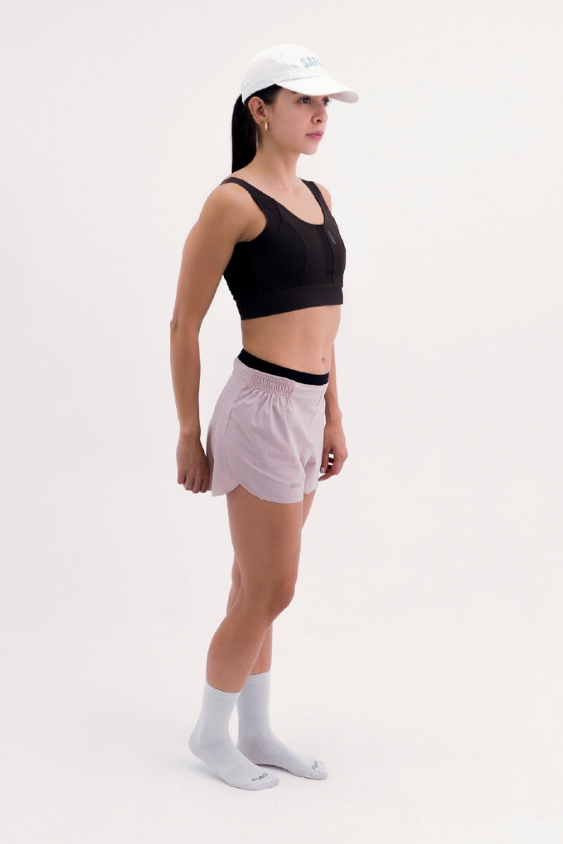 Short de Corrida Feminino Flow Rose