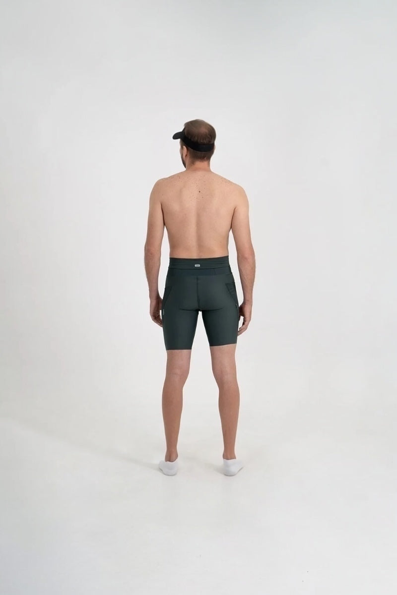 Safetti Bermuda de Corrida Masc Titán 2.0 Cinza