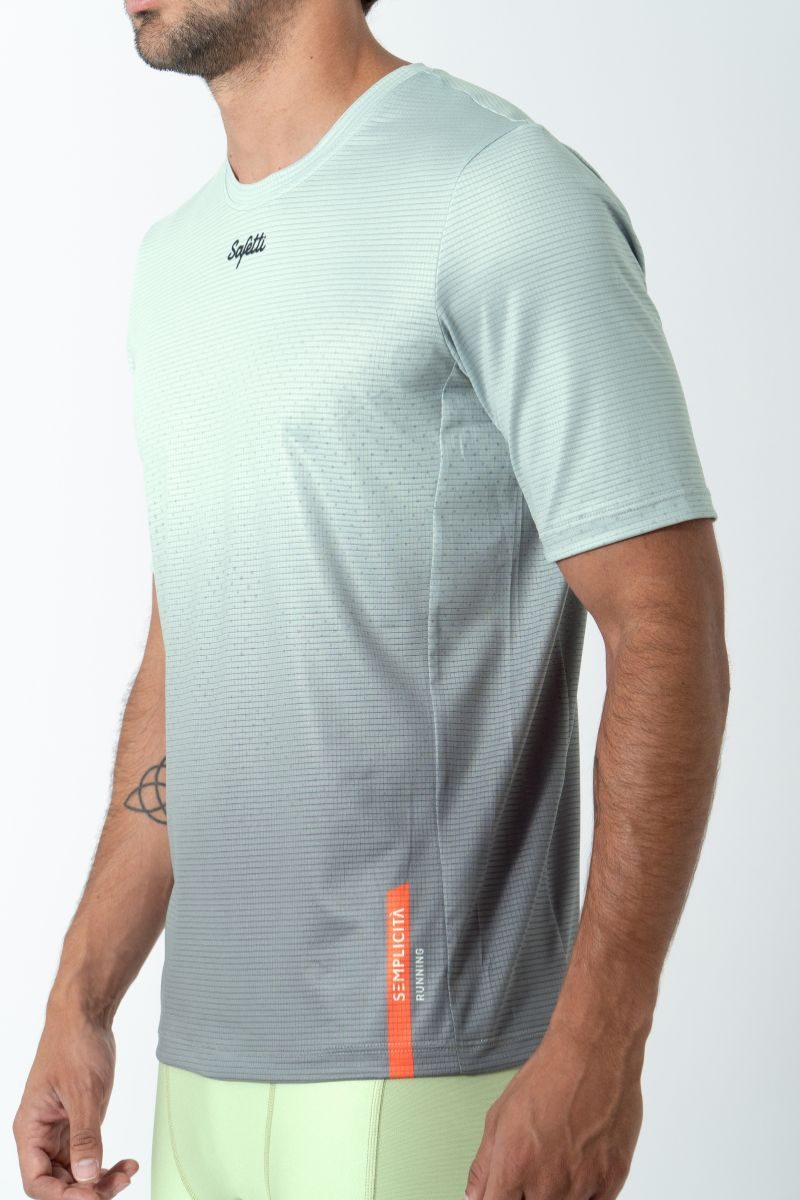 Camiseta Corrida Masculina Semplicitá Nevada
