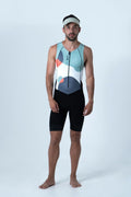 Macaquinho Triathlon Sem Manga Masculino Mesh Flowfushion