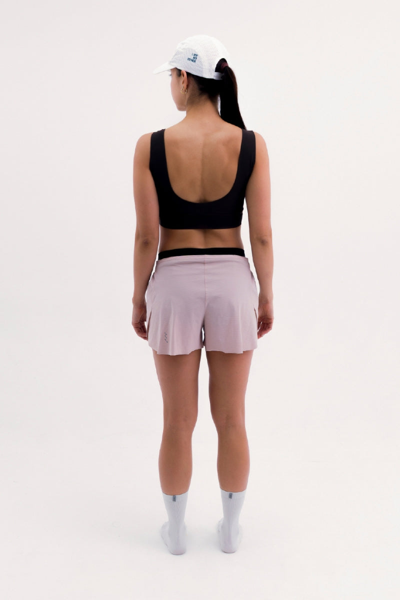 Short de Corrida Feminino Flow Rose