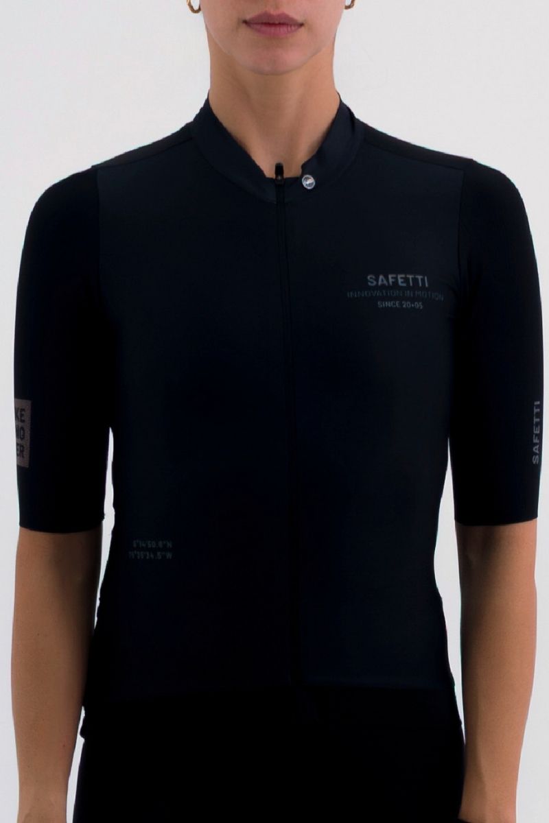 Jersey Fem Latitude Nero