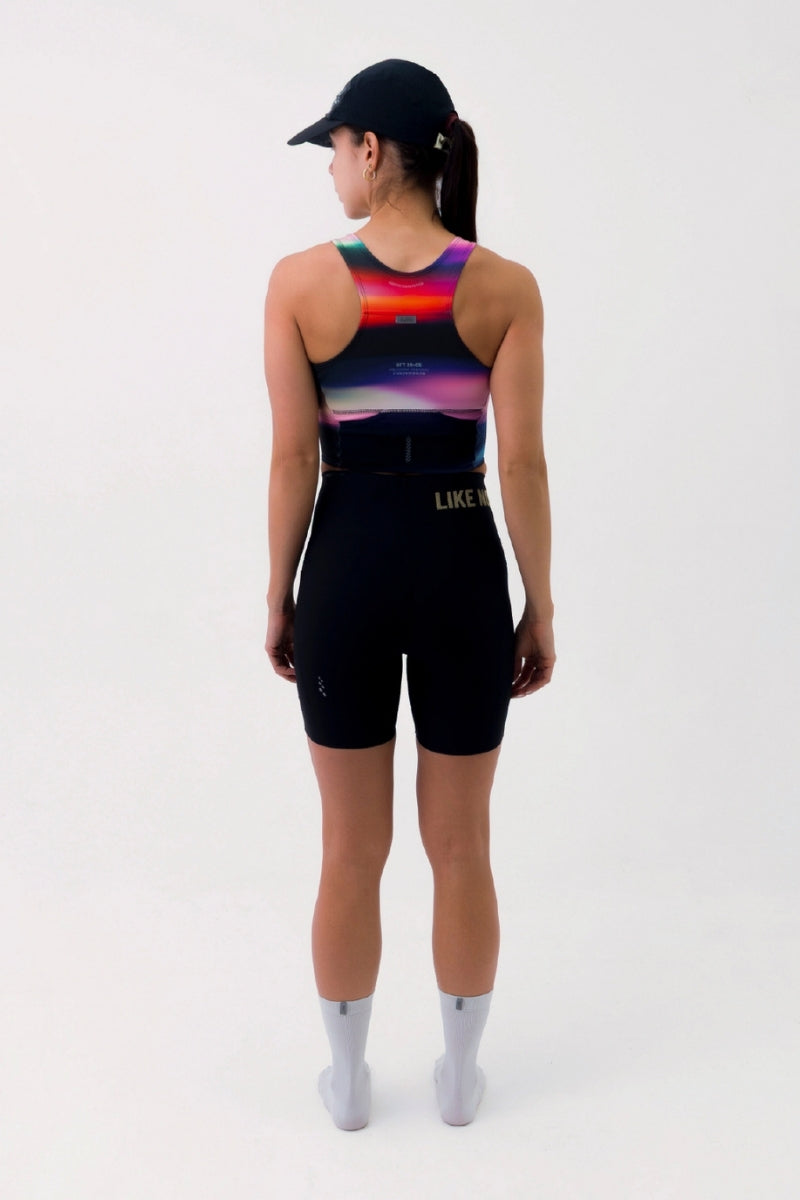 Top Corrida Fem Cropped Pocket Espectro