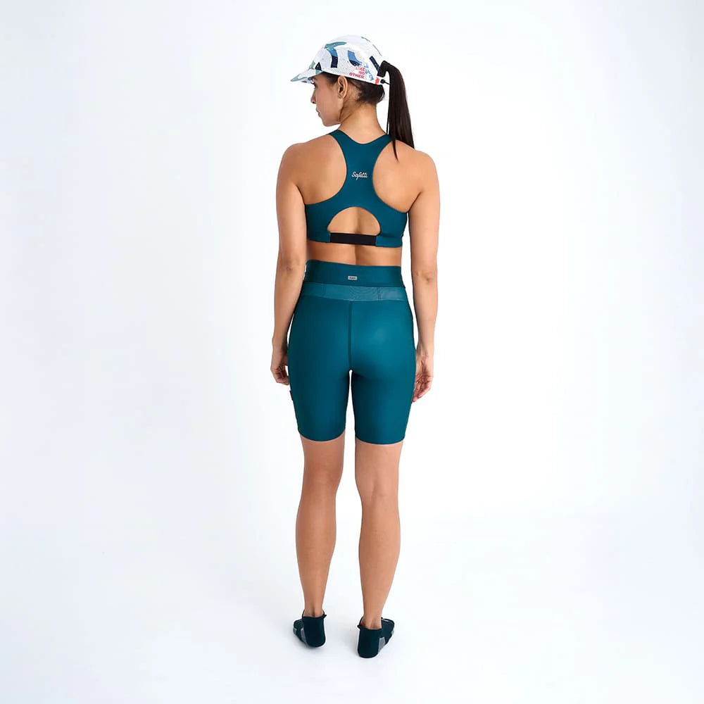 Safetti Bermuda de Corrida Fem Titán 2.0 Indigo