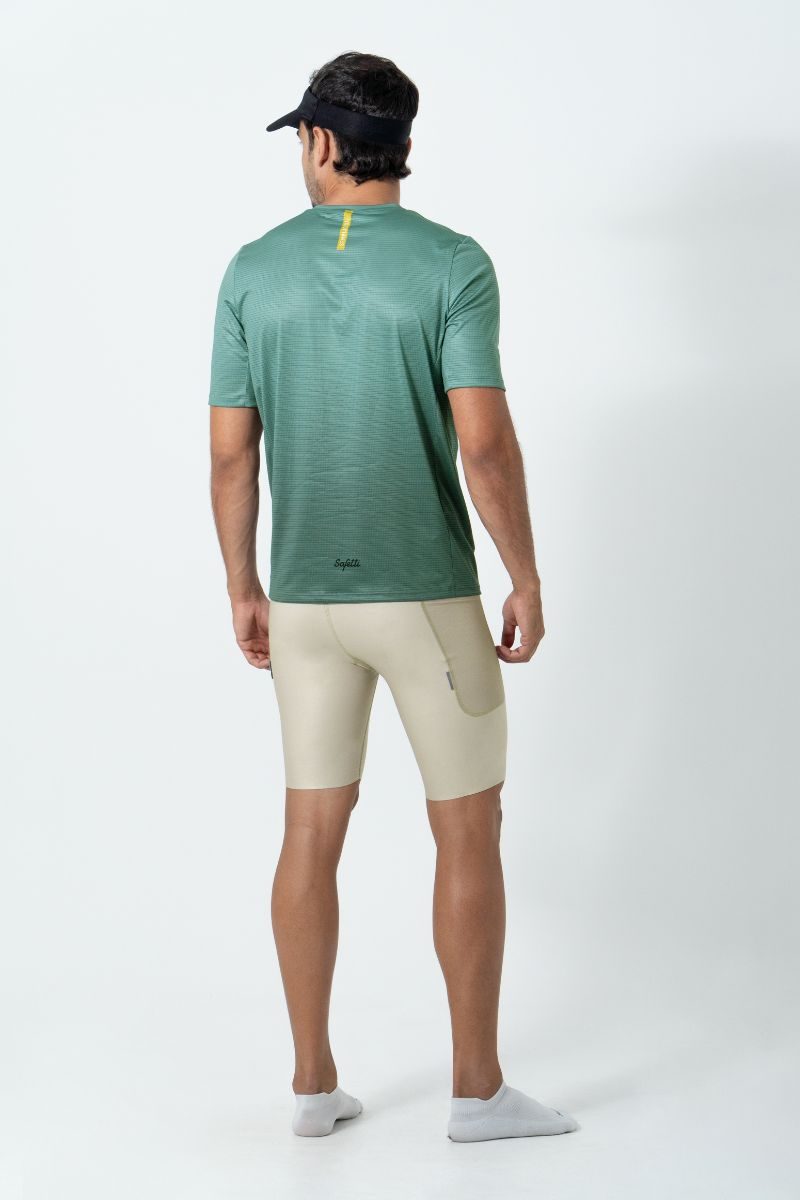 Safetti Camiseta Corrida Masc Semplicitá Cadet Blue