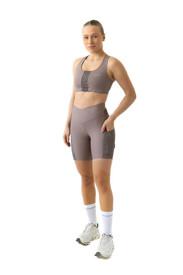 Bermuda de Corrida Feminina Titán 2.0 Avelã