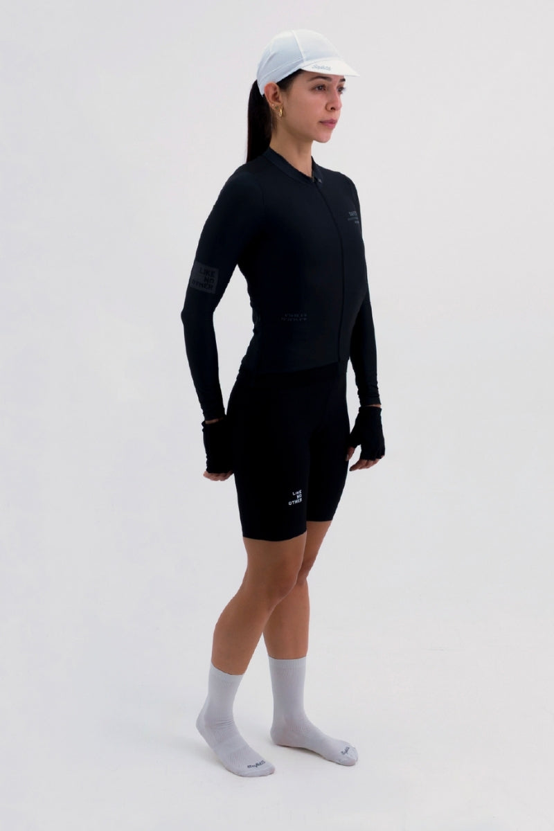 Jersey ML Fem Latitude Nero
