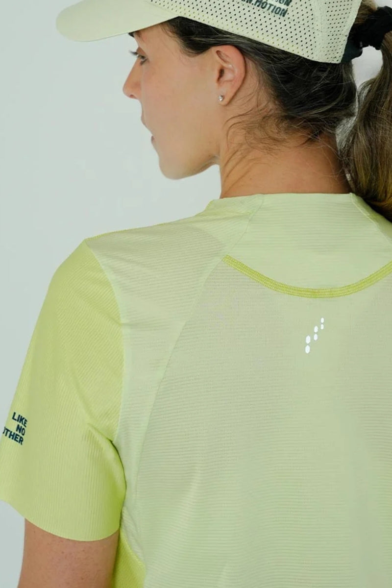 Safetti Camiseta Corrida Feminina PRO 405 Limão