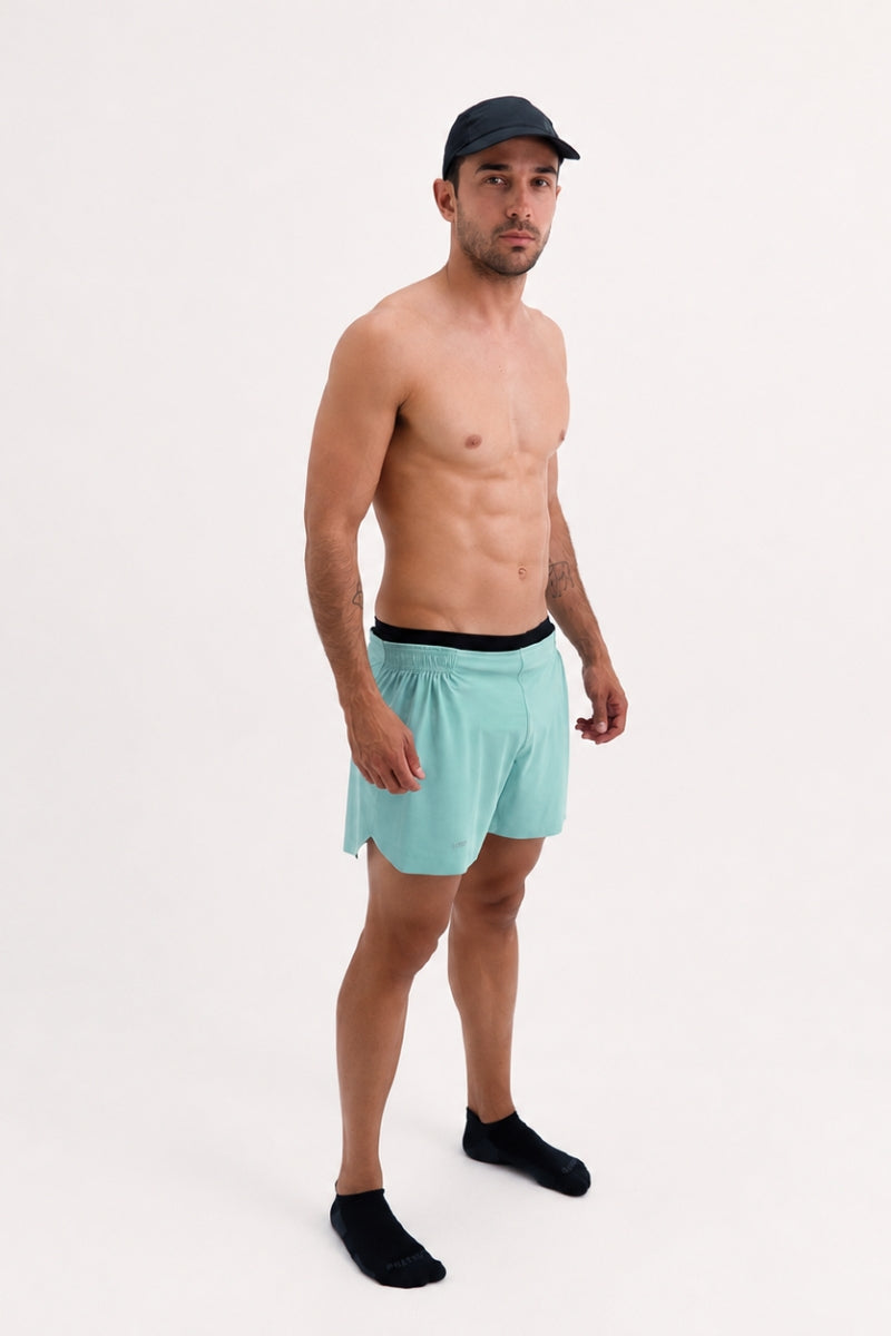 Short de Corrida Masculino Flow Verde