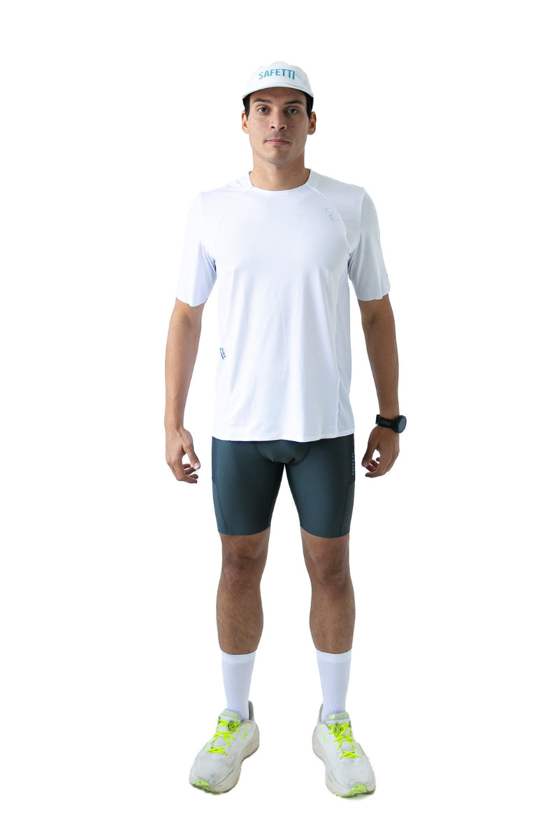 Camiseta Corrida Masculina PRO 405 Branca