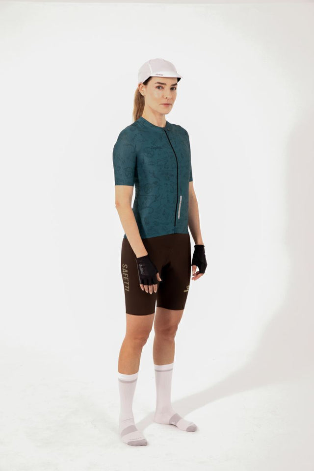 Jersey Feminina Classic Parts Esmeralda
