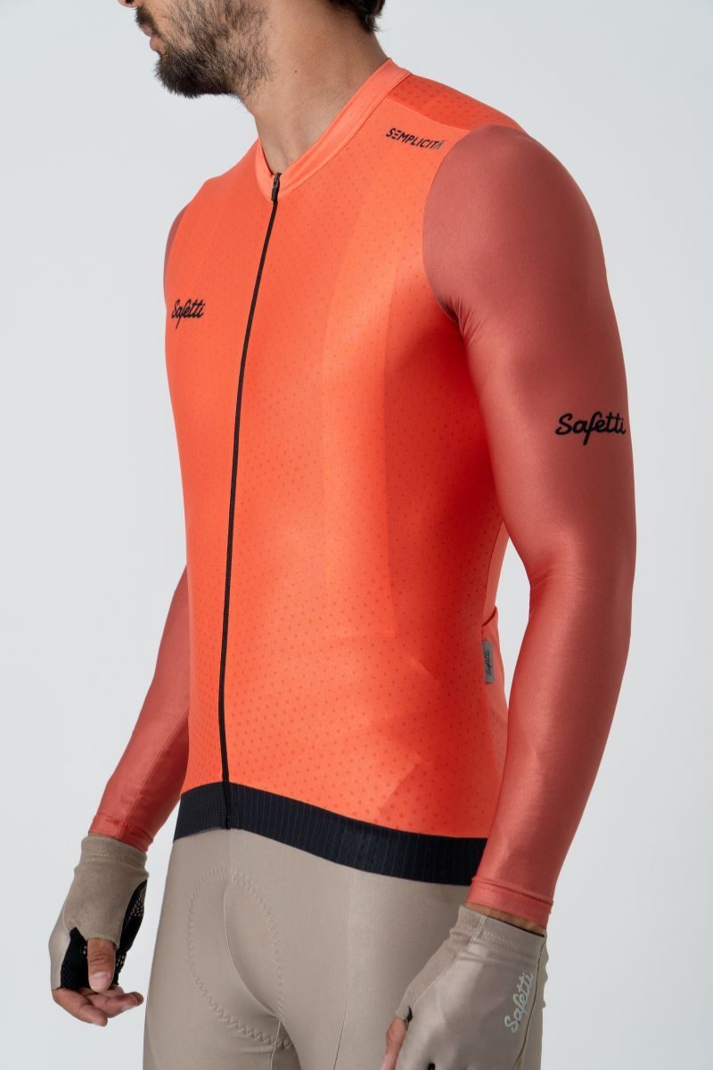Jersey Manga Longa Masculino Semplicitá Flame