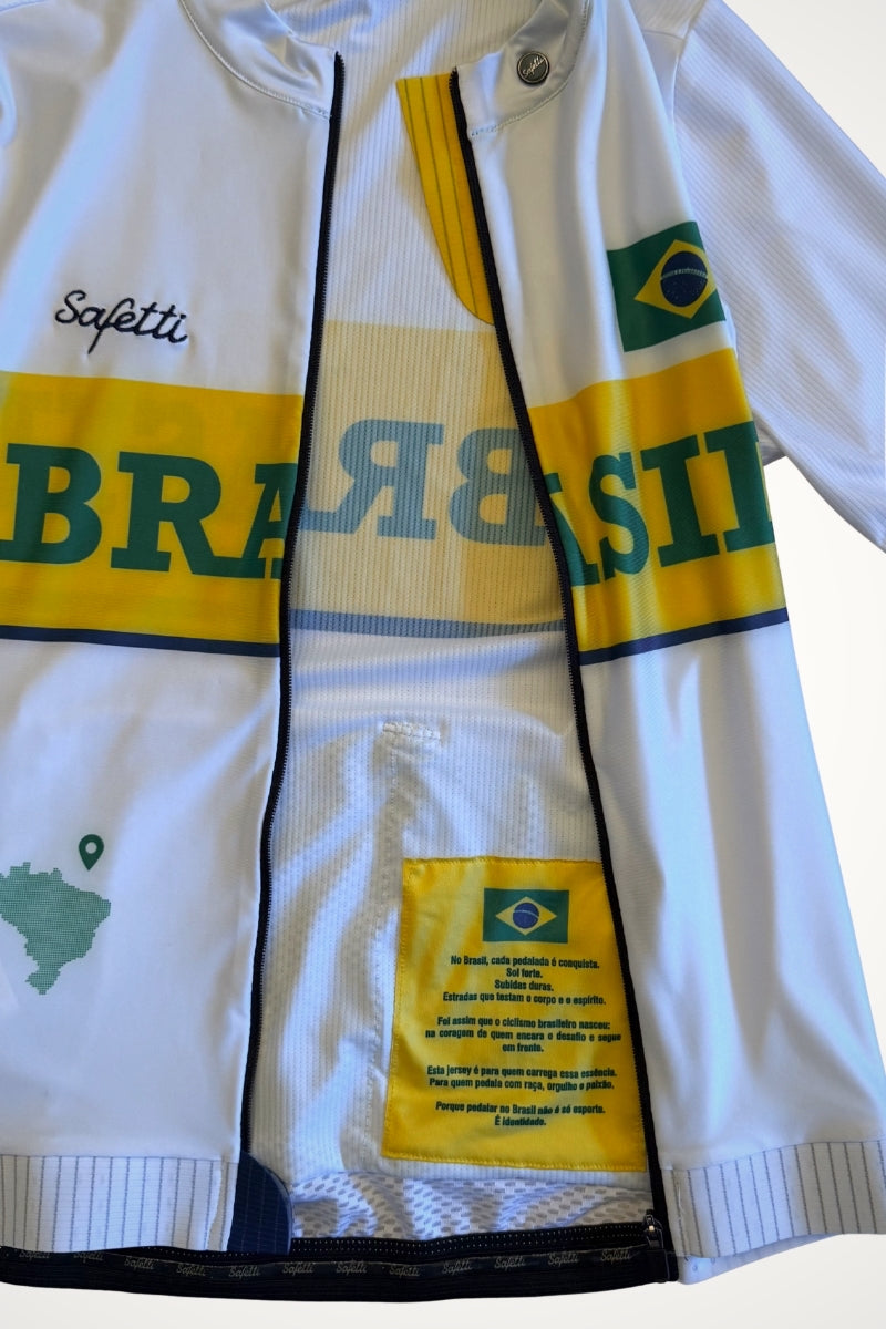 Jersey Masc Brasil Branca