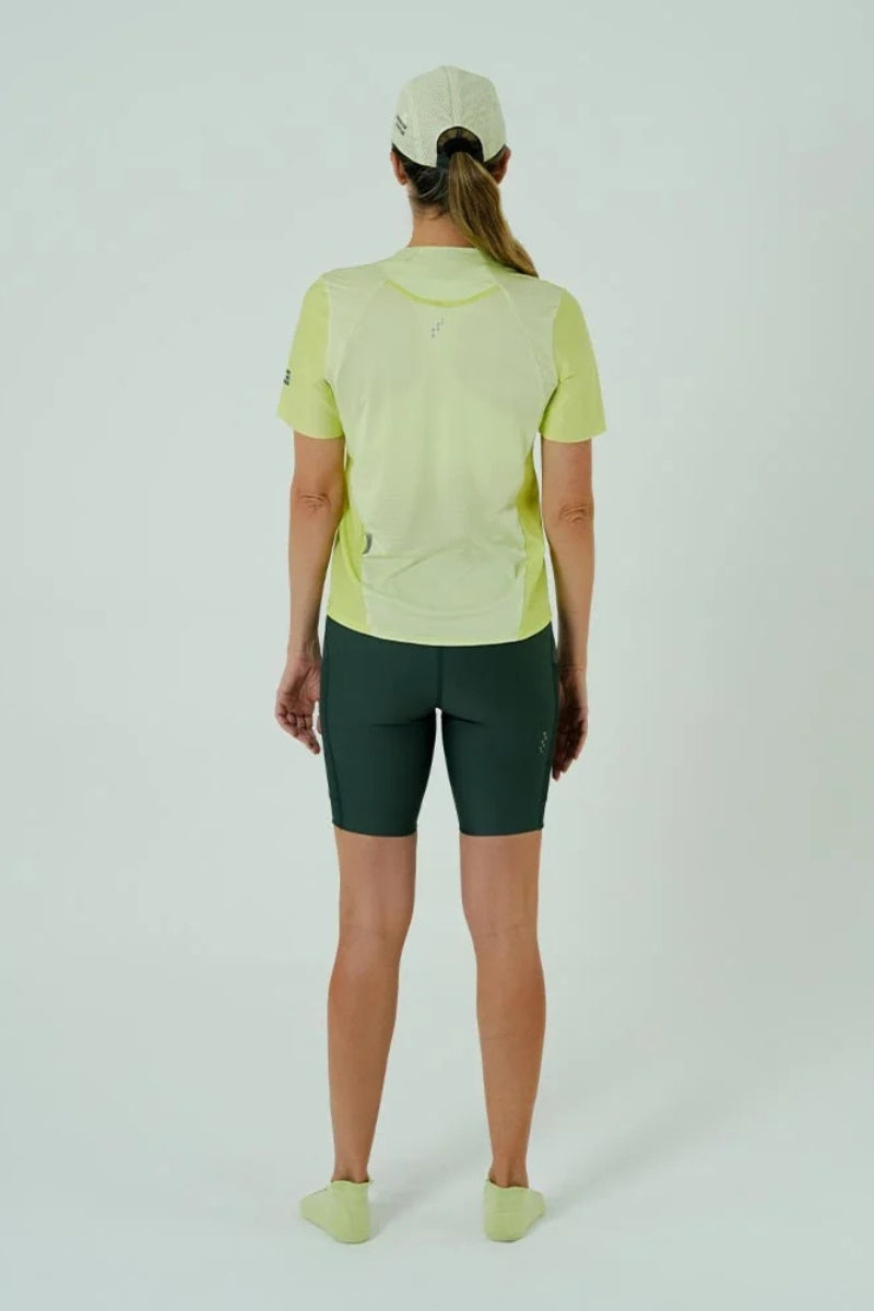 Safetti Camiseta Corrida Feminina PRO 405 Limão