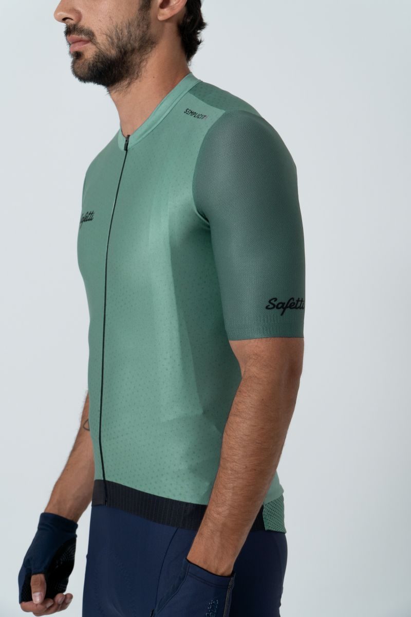 Jersey Masc Semplicitá Cadet Blue